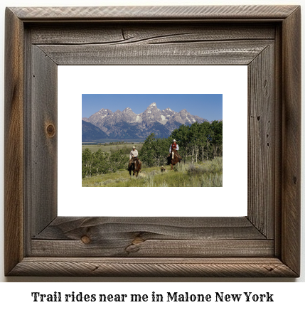 trail rides near me in Malone, New York